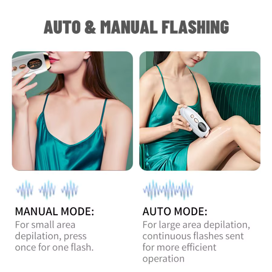 Épilateur laser portable 999 900 flashs