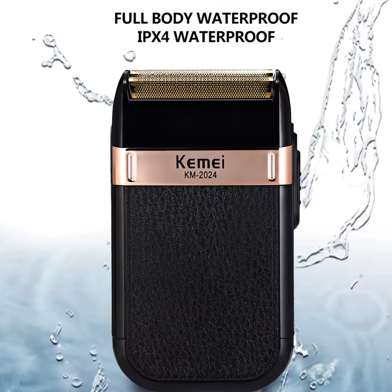 Kemei rasoir électrique pour hommes à la mode