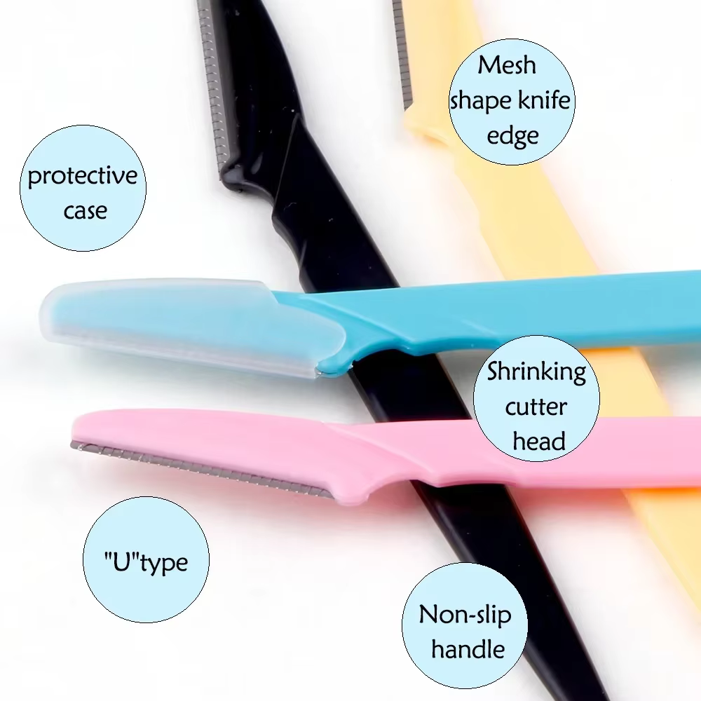 Lame de rasoir de sourcils Portable pour femmes