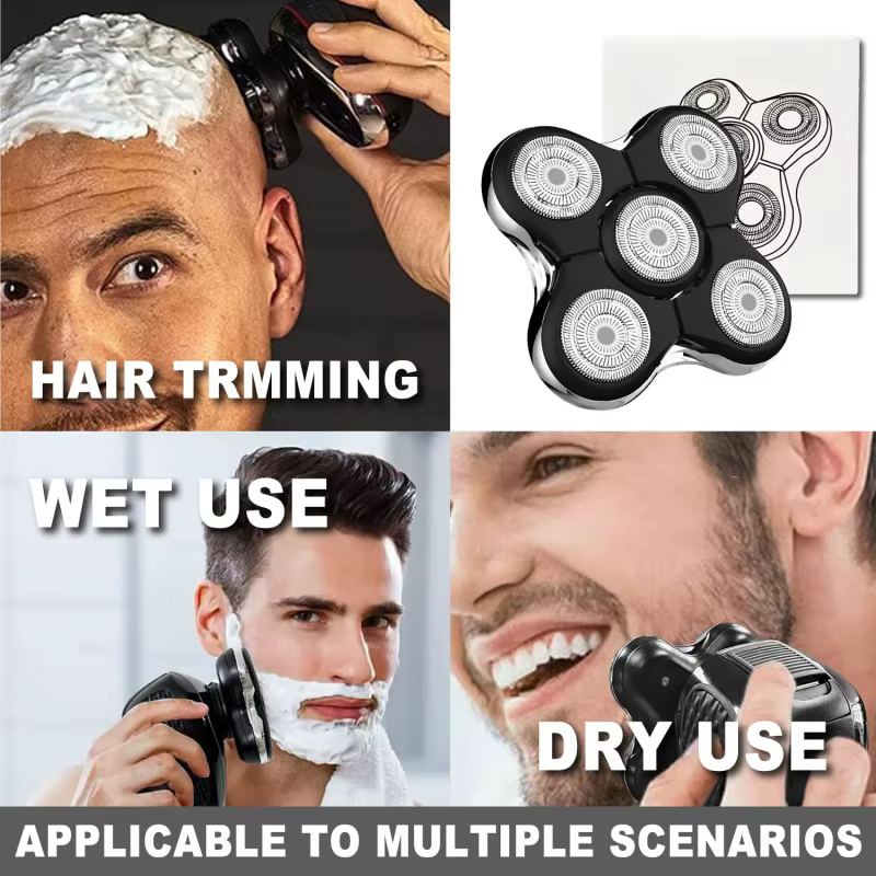 Tête de rechange Blade Pro compatible avec le rasoir pour hommes Remington Balder Pro RX5