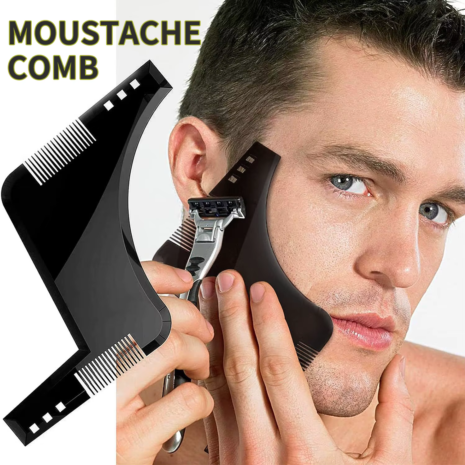 Peigne à barbe, modèle de coiffure