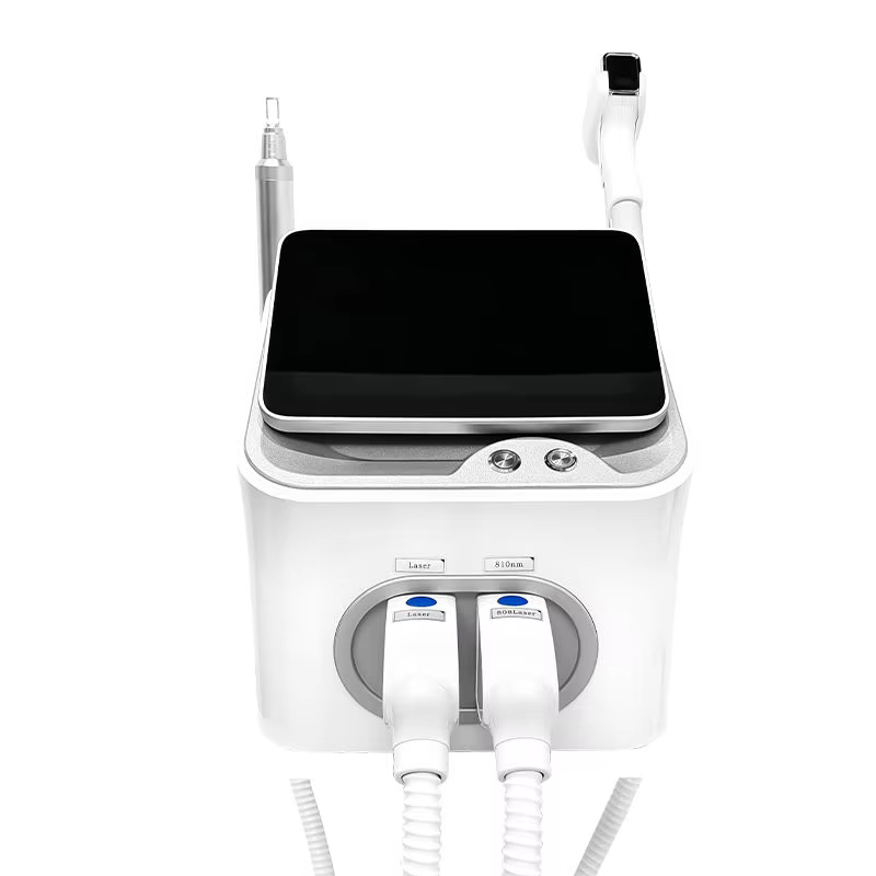 Machine professionnelle 2-en-1 pour l'épilation au laser diode et le détatouage
