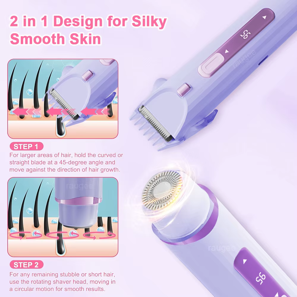 Épilateur électrique portable pour femme