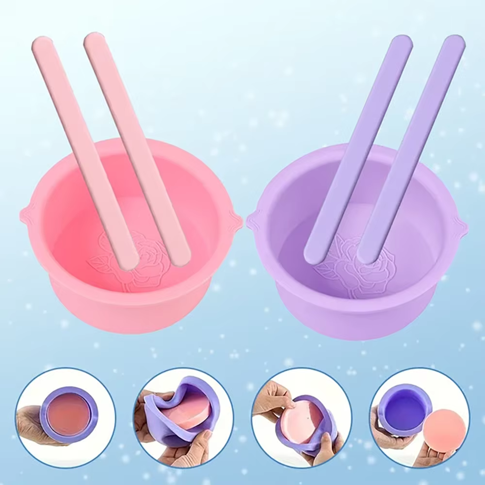 Bol en silicone pour cire