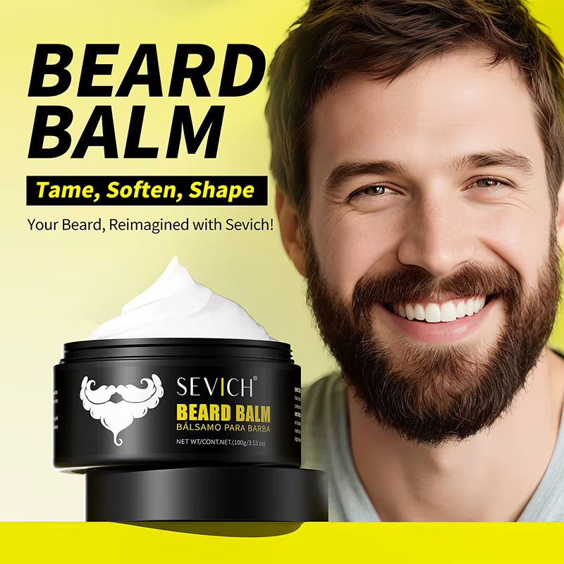 SEVICH baume à barbe naturel cire huile de croissance