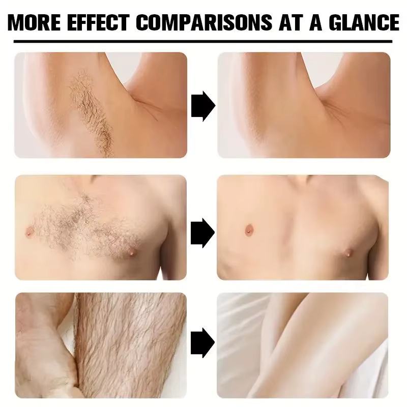 Crème d'épilation pour hommes