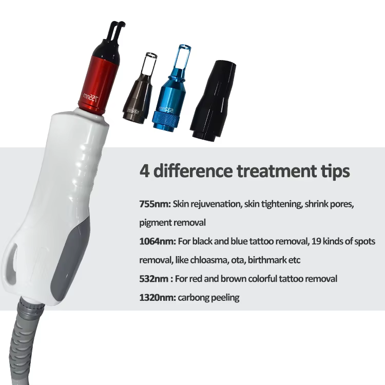 Nouvelle Machine Laser Picoseconde Portable Haut de Gamme 2025 pour l'Élimination des Tatouages