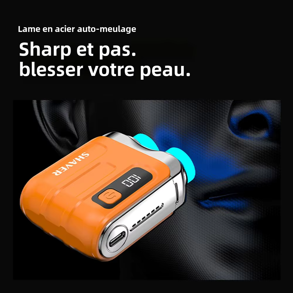 Mini rasoir électrique Intelligent à affichage numérique